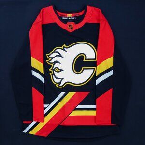 Calgary Flames Reverse Retro 2.0 Adidas NHL Hockey Jersey - Size 46